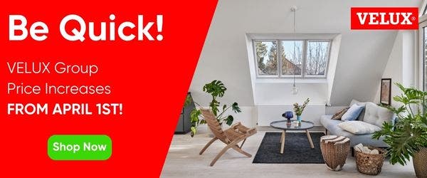 velux top hung windows in kitchen